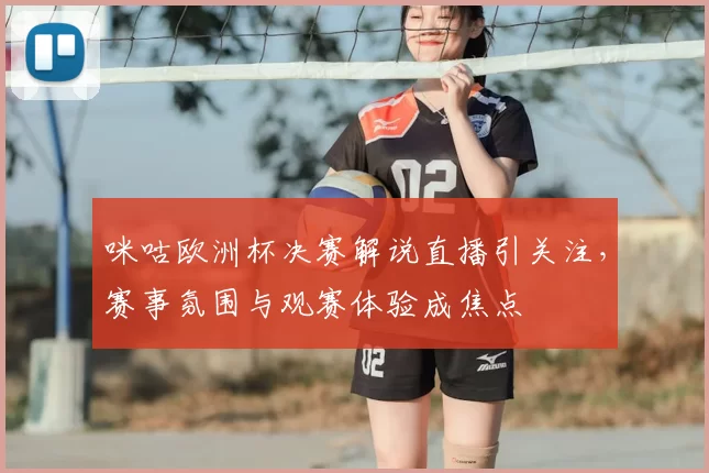 咪咕欧洲杯决赛解说直播引关注，赛事氛围与观赛体验成焦点
