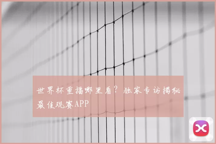 世界杯重播哪里看？独家专访揭秘最佳观赛APP