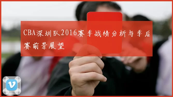 CBA深圳队2016赛季战绩分析与季后赛前景展望